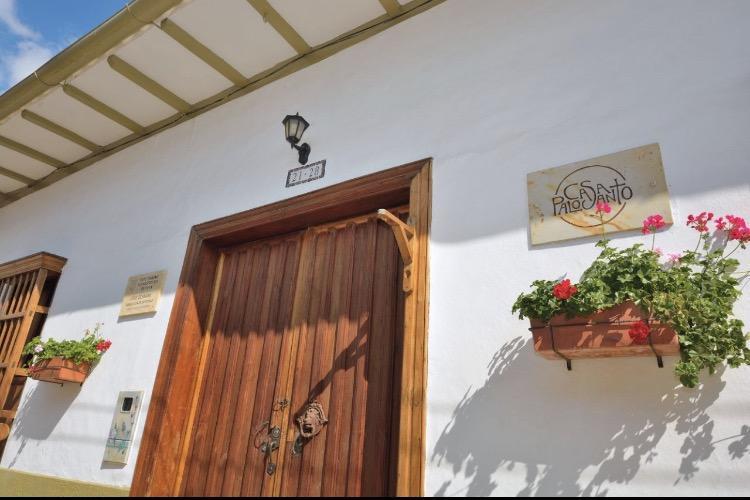Hotel Casa Palosanto Zapatoca Exterior photo